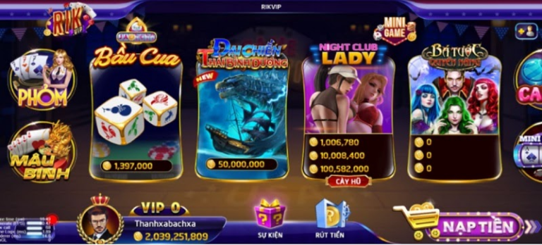 Đại chiến Thái Bình Dương - game bắn cá đổi thưởng tại sảnh game Rikvip