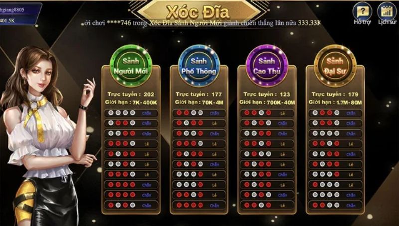 Gấp thếp game xóc đĩa để dành chiến thắng